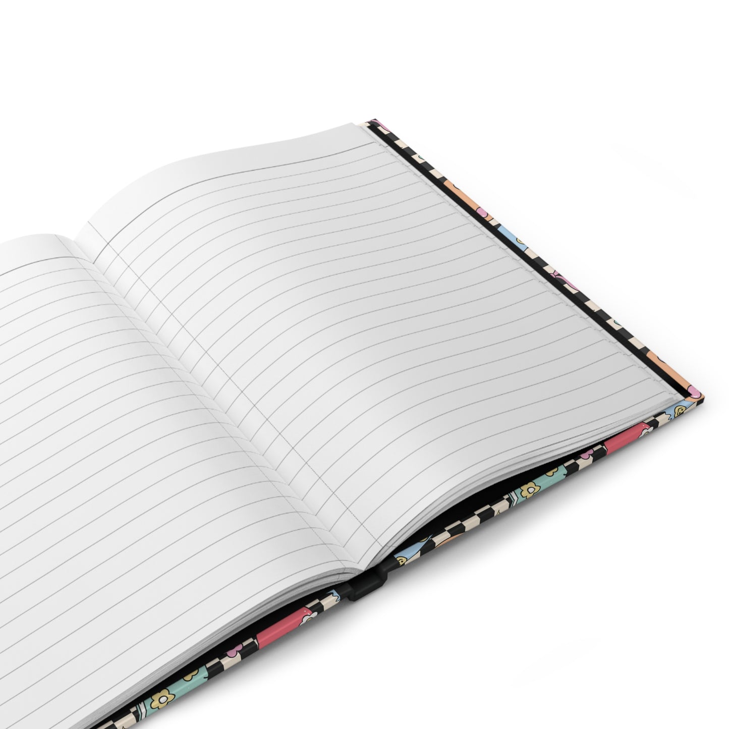 Custom Black Doodle Daydream Composition Book Inspired Ruled Hardcover Journal for Kids, Fun School Notebook, Customizable Composition Book, Back to School Gift, Learning Organizer