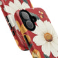 Floral Fusion Tough Magnetic Phone Case | Flower Design, Durable Protective Cover, Gift for Her, Spring Style, Unique Phone Accessory.
