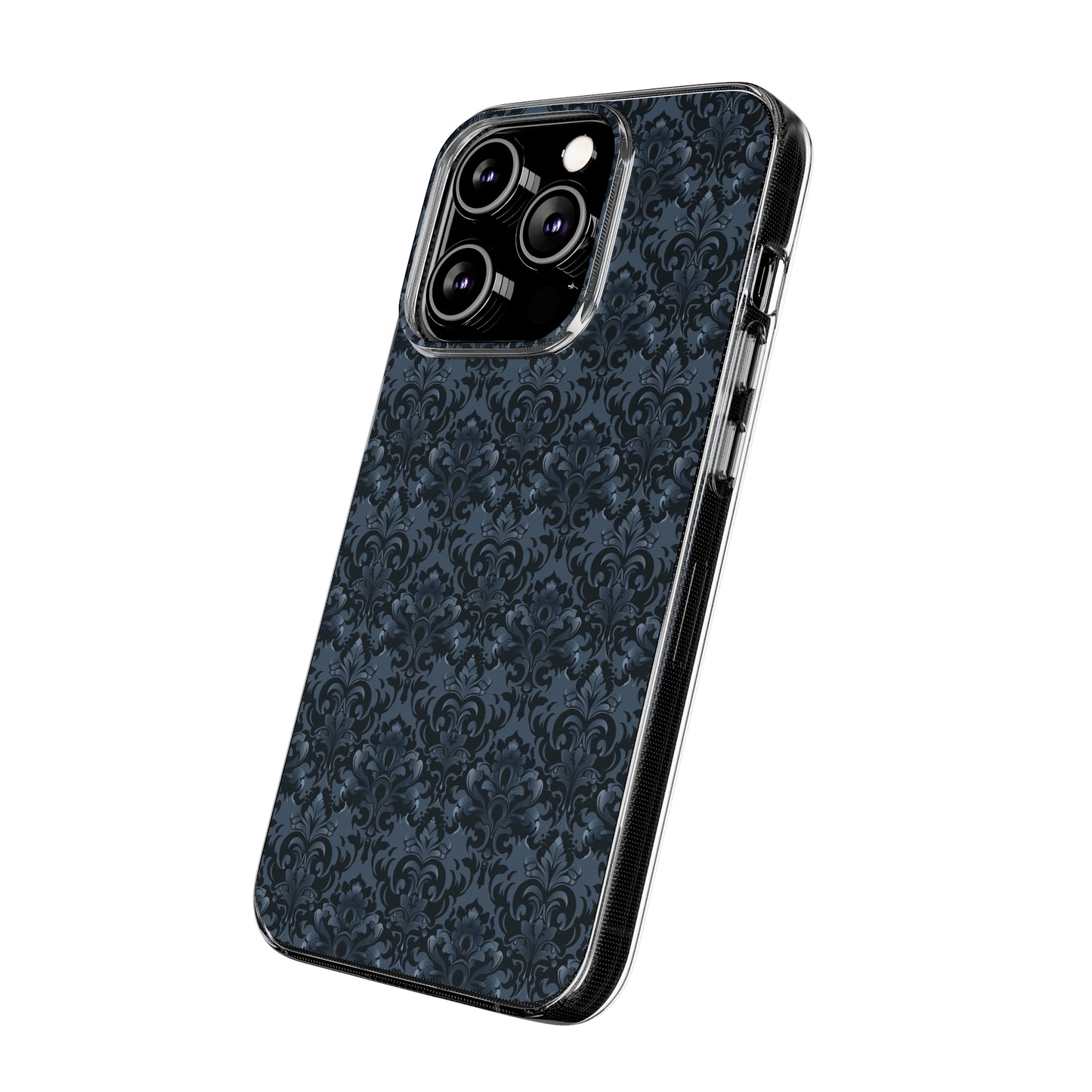 Opulent Dusk Clear Silicone iPhone Cases