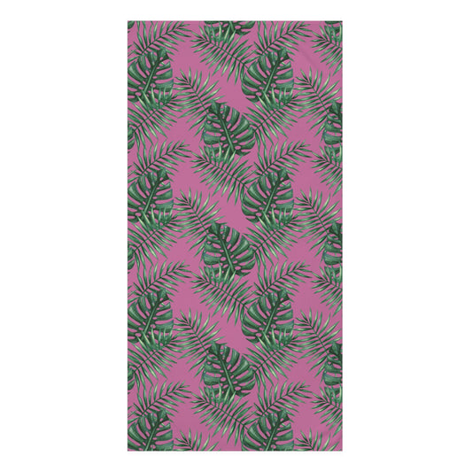 Tropical Bliss Pink Mink-Cotton Towel