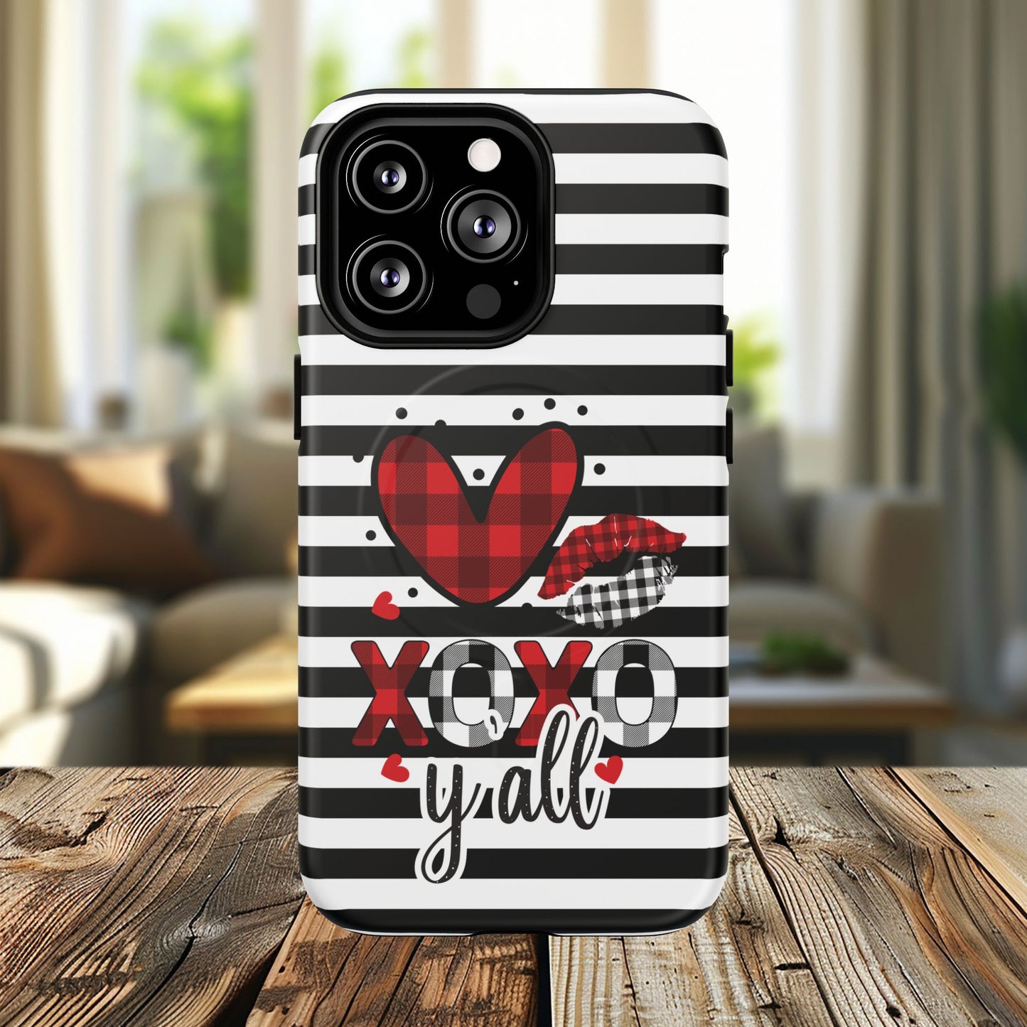 Stylish Tough Magnetic Phone Cases, Trendy Gifts for Her, Holiday Accessories, Floral Design, Cute Phone Protection