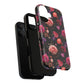 Starry Rose Garden Tough Magnetic Phone Case, Stylish Phone Cover, Gift for Her, Elegant Floral Design, Durable Phone Accessories
