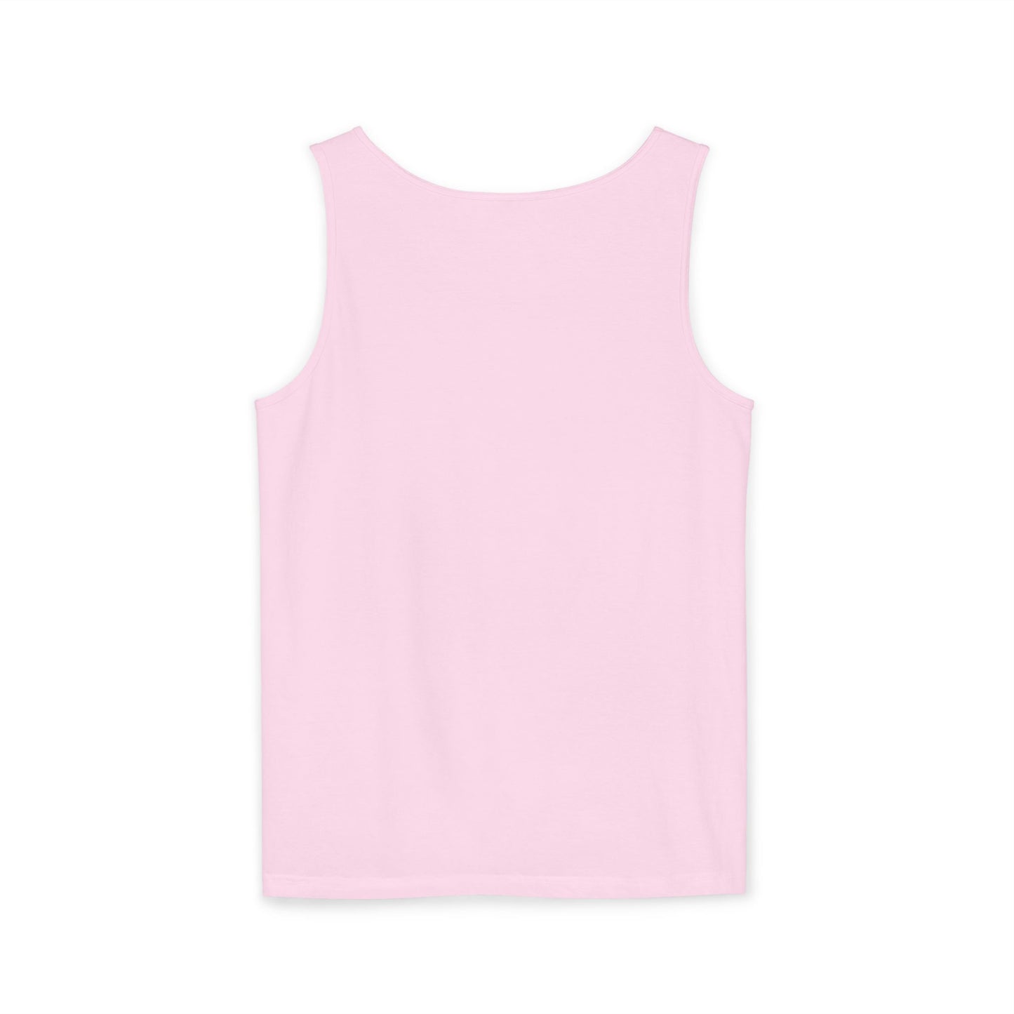 Floral Hearts Unisex Garment-Dyed Tank Top