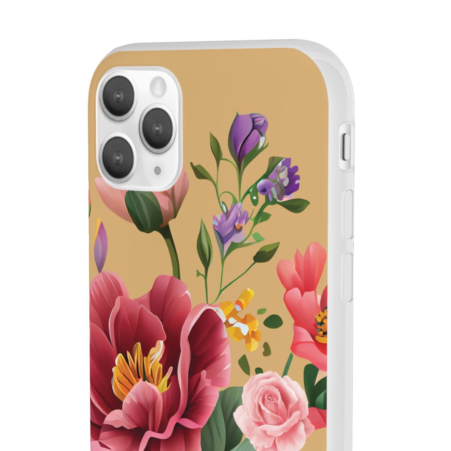 Floral Scripture Phone Case — "Let Your Light Shine" (Matthew 5:16) for iPhone and Samsung Cases.