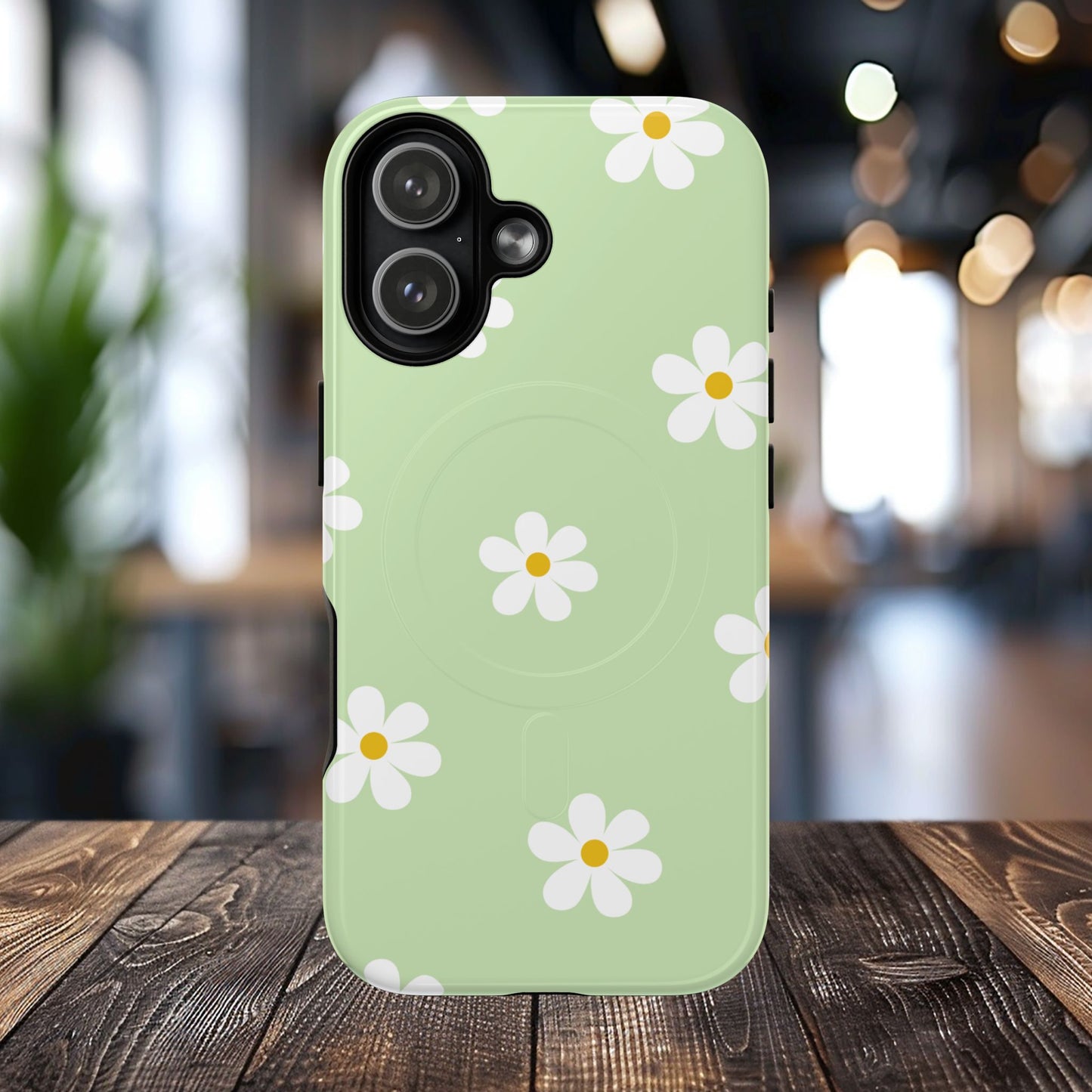 Floral Tough Magnetic Case, Flower iPhone Cover, Cute iPhone Case, Nature Inspired Accessory, Gift for Plant Lovers