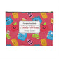 Personalized Kawaii Composition Book Inspired Accessory Pouch, Kids School Supplies, Classroom Organizer, Teacher Gift, Fun Stationery Case, Back to School