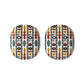 Afrobeat Harmony AirPods Max Case, Colorful Tribal Geometric Pattern.