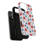 Patriotic Floral Dreams Tough Magnetic iPhone Cases, Durable, Stylish, Gift for Her, Protective Phone Cover, Spring Floral Design