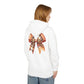 Autumn Highland Cow Charm Lightweight Hooded Sweatshirt