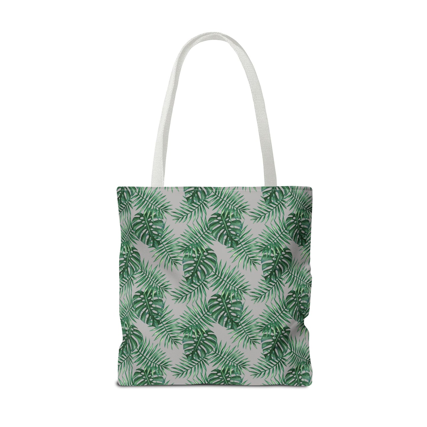 Grey Tropical Bliss Tote Bag