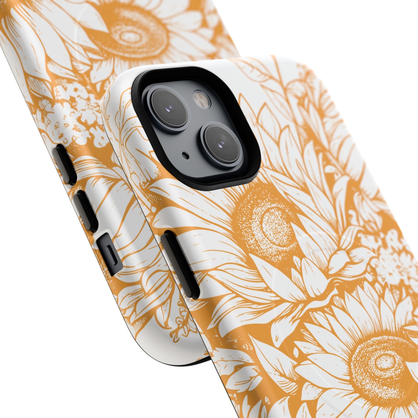 Loved John 3:16, Inspirational Gift, Tough iPhone Magnetic Case Scripture, Sunflower Bible Verse, MagSafe® iPhone® Tough Case, iPhone 14, iPhone 15, iPhone 16, Pro, Pro Max, Plus