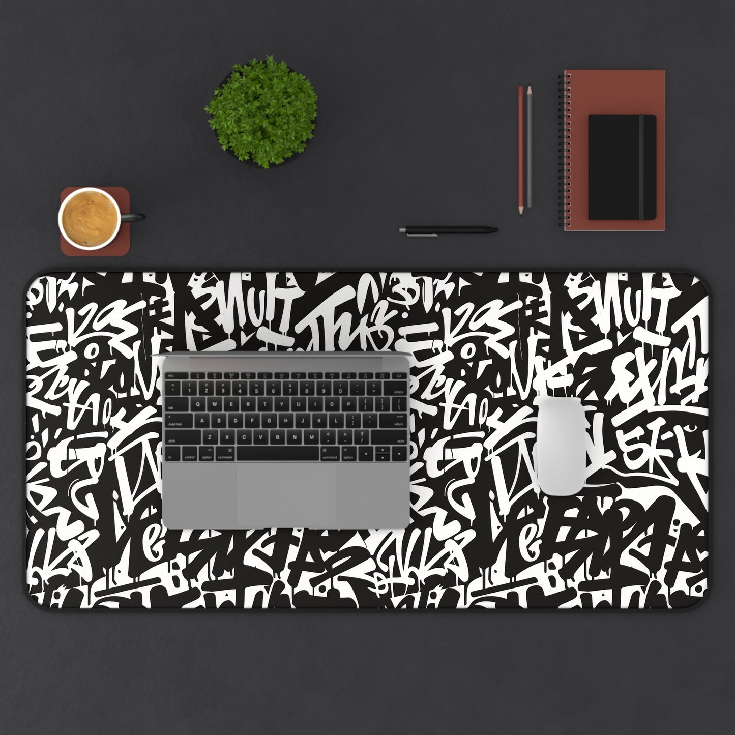 Urban Graffiti Desk Mat