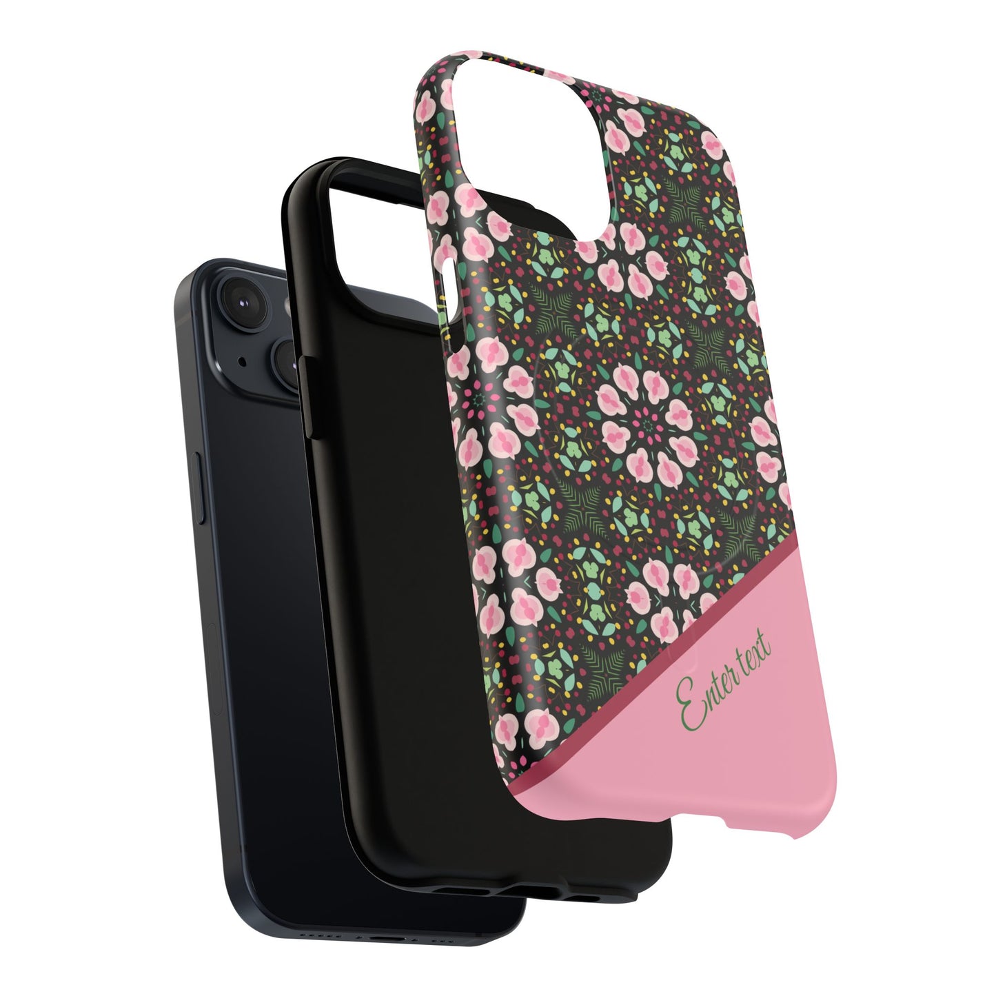 Personalized Twilight Petal Tapestry Floral Tough Magnetic MagSafe® iPhone Case, Durable iPhone Protector, Unique Gift for Her, Stylish Tech Accessories.