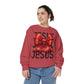 JESUS Charm Unisex Garment-Dyed Sweatshirt