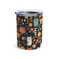 Whimsical Feline Garden Tumbler 10oz