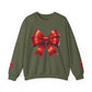 Bow Charm Valentines Unisex Gildan Heavy Blend™ Crewneck Sweatshirt