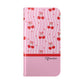 Personalized Cherry Blossom Dreams Flip iPhone and Samsung Cases — Wallet Folio with Name & Affirmation.