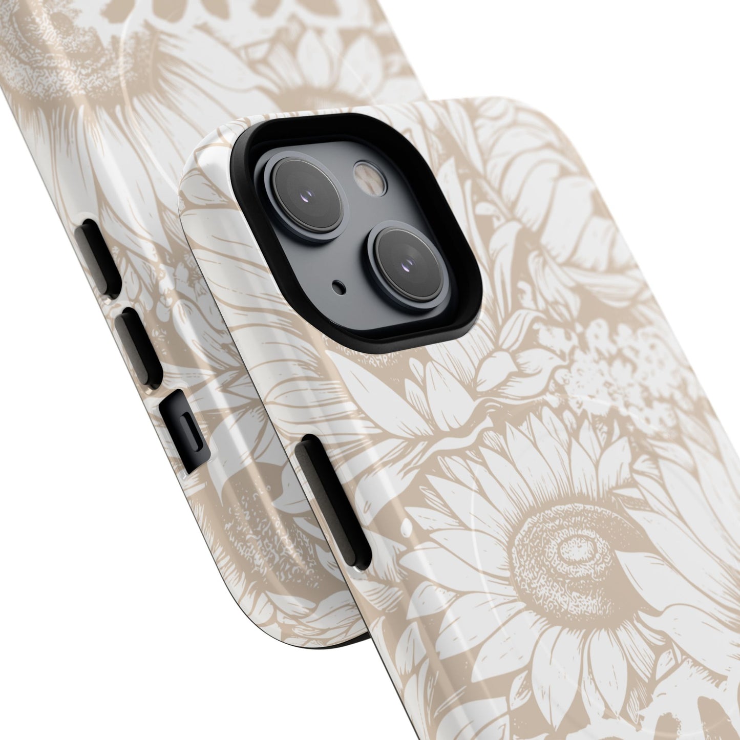 Peace I Leave with You John 14:27, Inspirational Gift, Tough iPhone Magnetic Case Scripture, Sunflower Bible Verse, MagSafe® iPhone® Tough Case, iPhone 14, iPhone 15, iPhone 16, Pro, Pro Max, Plus.