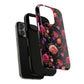 Starry Rose Garden Tough Magnetic Phone Case, Stylish Phone Cover, Gift for Her, Elegant Floral Design, Durable Phone Accessories