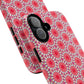 Roseburst Mosaic Vibrant Flower Pattern iPhone Case, Stylish iPhone Cover, Tough Magnetic Case, Floral Gift, Trendy Accessory for Her