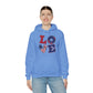 Patriotic LOVE Unisex Heavy Blend™ Hooded Sweatshirt