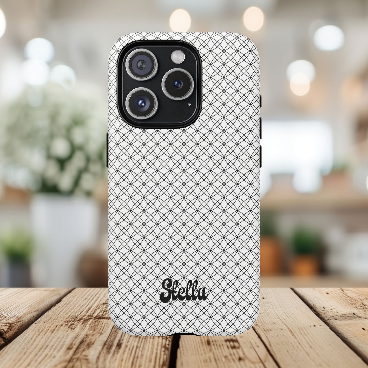 Personalized Geometric Phone Case, Stylish Tough Magnetic Cases, Unique Protection, Trendy Gift for Tech Lovers, Modern Mobile Accessory