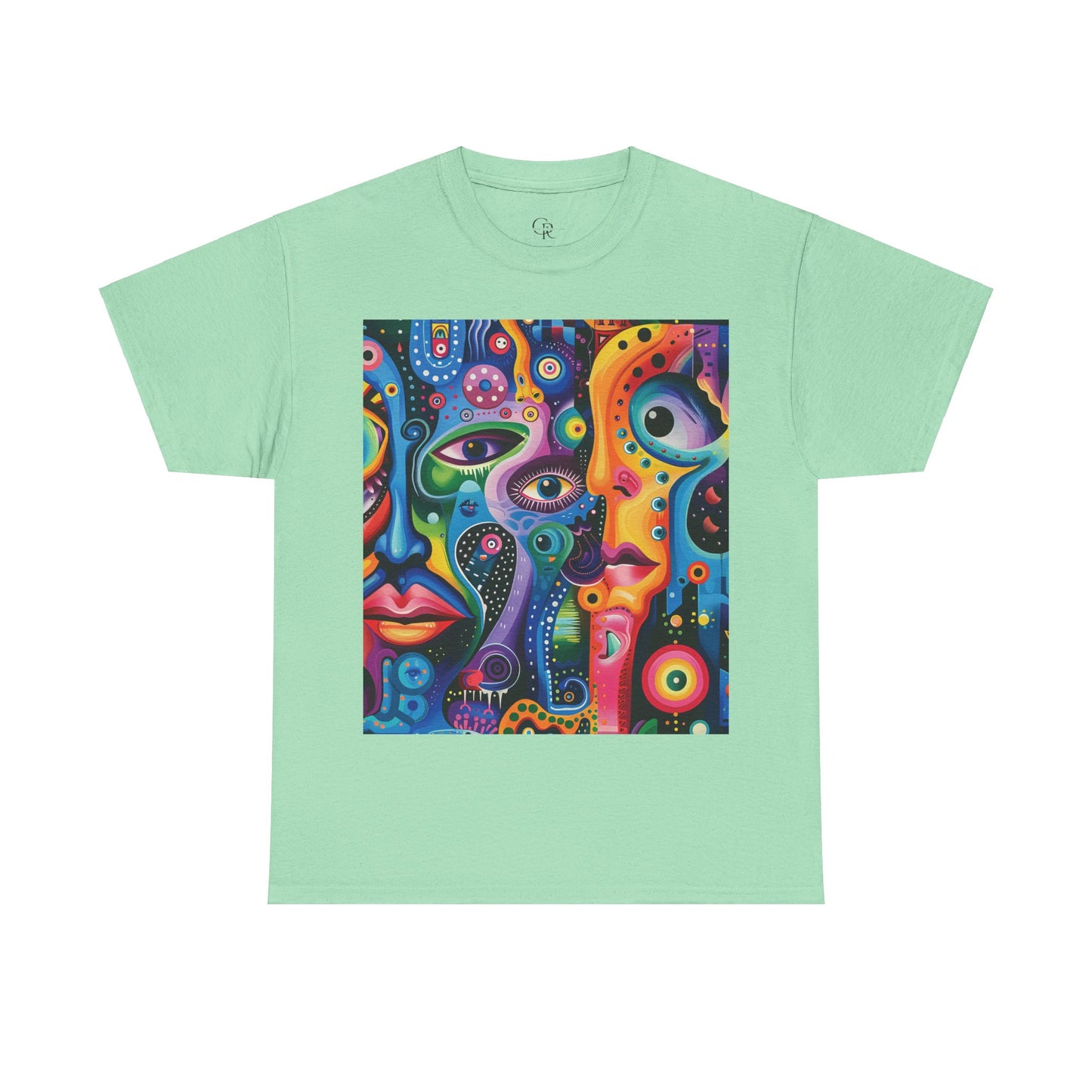 Psychedelic Visions Unisex Heavy Cotton Tee