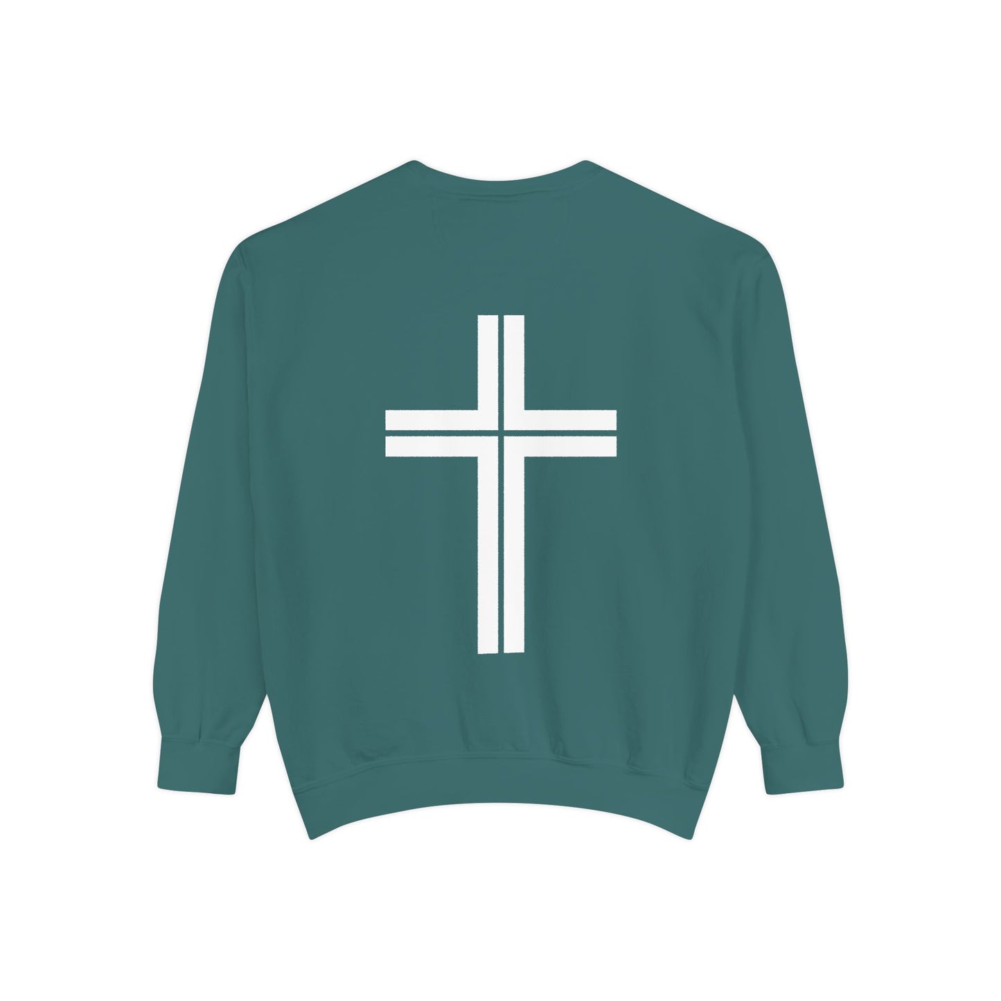 JESUS Unisex Comfort Colors Garment-Dyed Sweatshirt