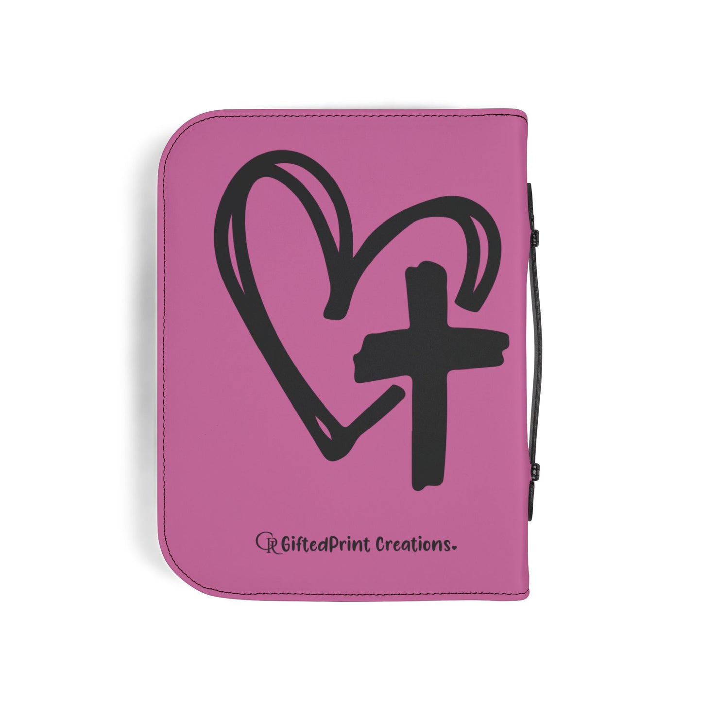 Personalized Floral Cross Bible Cover - Trust in the Lord Design| Baptism | Christening | Anniversary | Birthday Gifts.