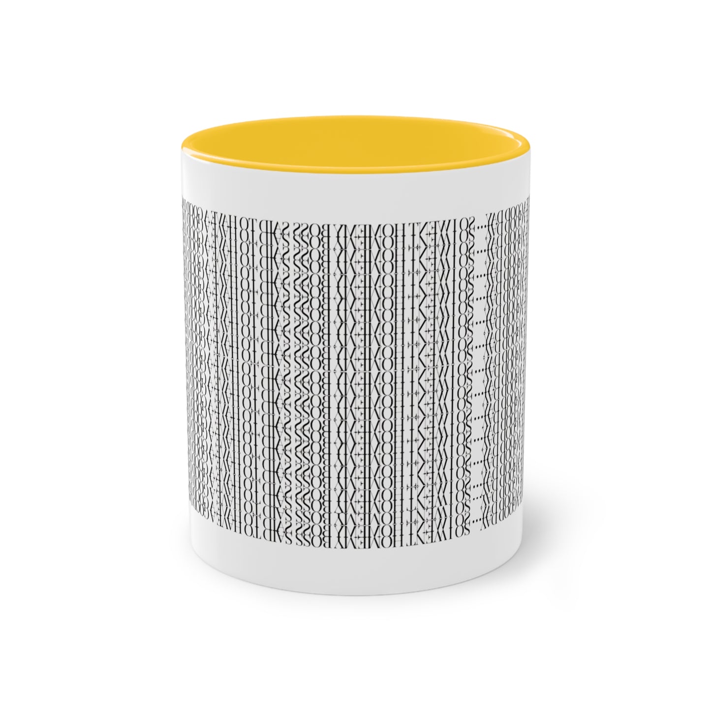 Two Tone Funny Hidden Message Mug - “My Boss said to have a good day… so I went home.”- Viral Optical Illusion Mug - Secret Sarcastic Work Message - Dishwasher Safe, Unique Gifts for Coffee Lovers, Home & Office Decor, Holiday Present.