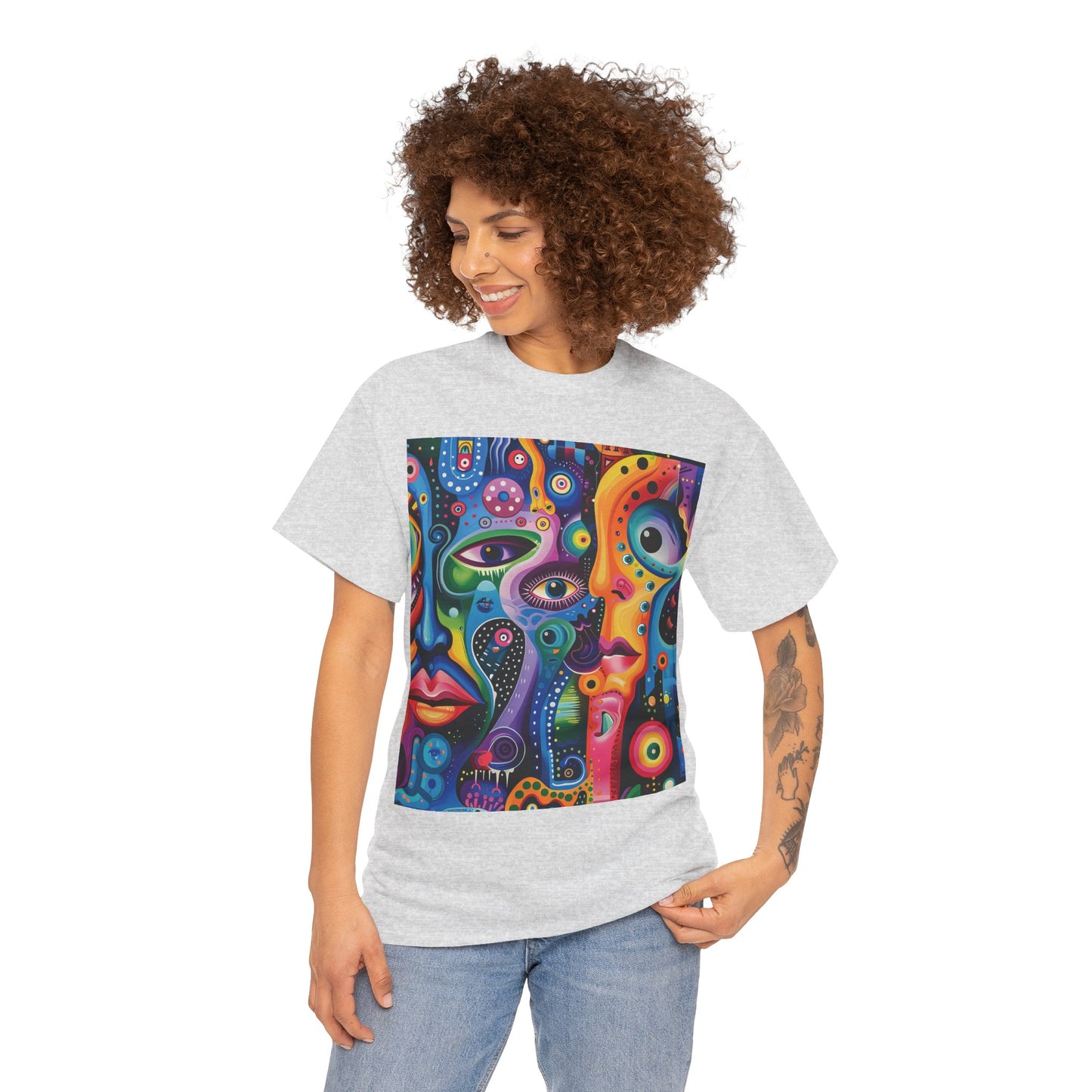 Psychedelic Visions Unisex Heavy Cotton Tee