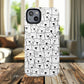 Cute Woof Line-Up iPhone Case, Tough Magnetic Case for Pet Lovers, Stylish Phone Accessory, Gift for Dog Owners, Protective Pet Case