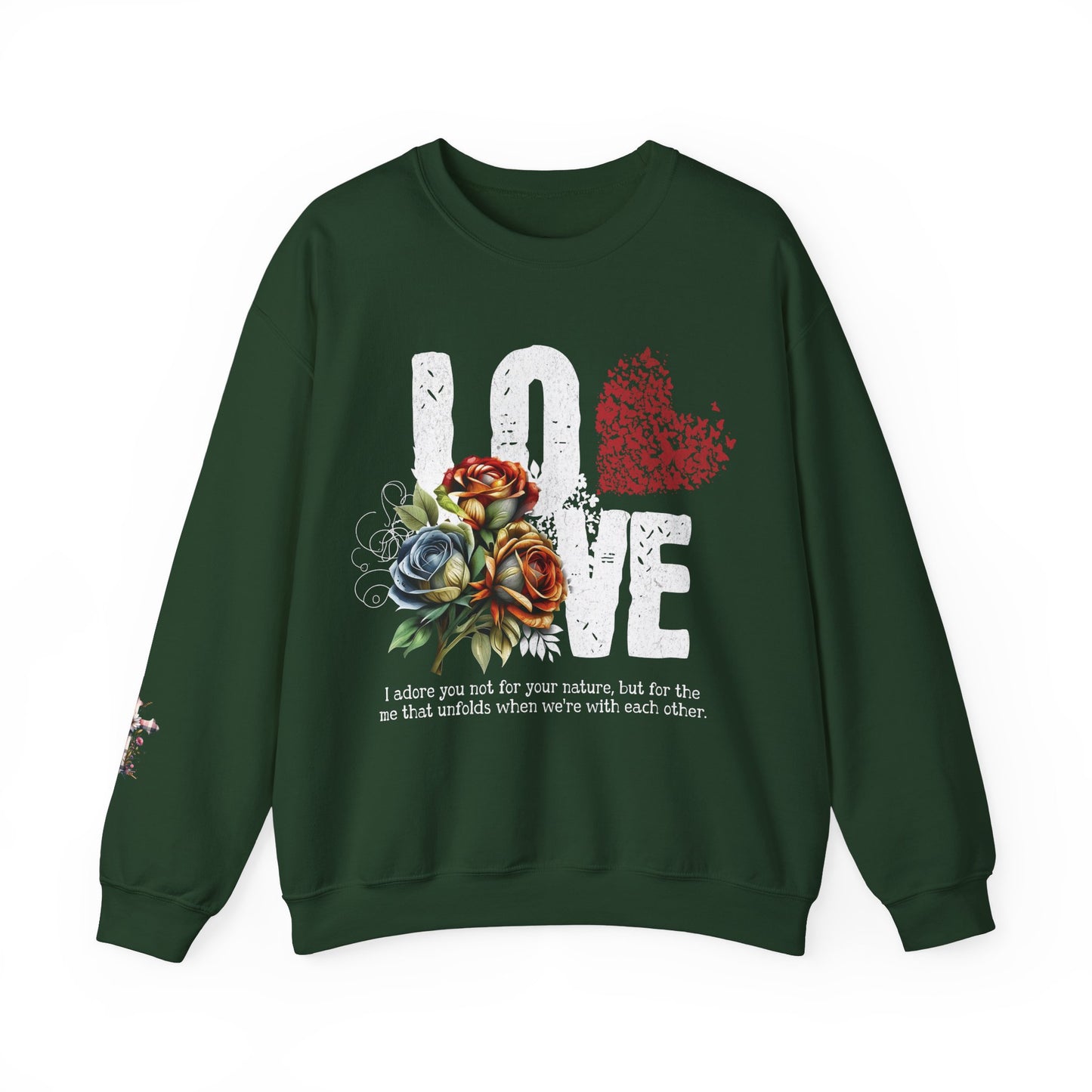 LOVE Always Unisex Heavy Blend™ Crewneck Sweatshirt.