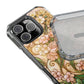 Floral Vintage Art Stained Glass Effect Nouveau Clear Magnetic Impact Case