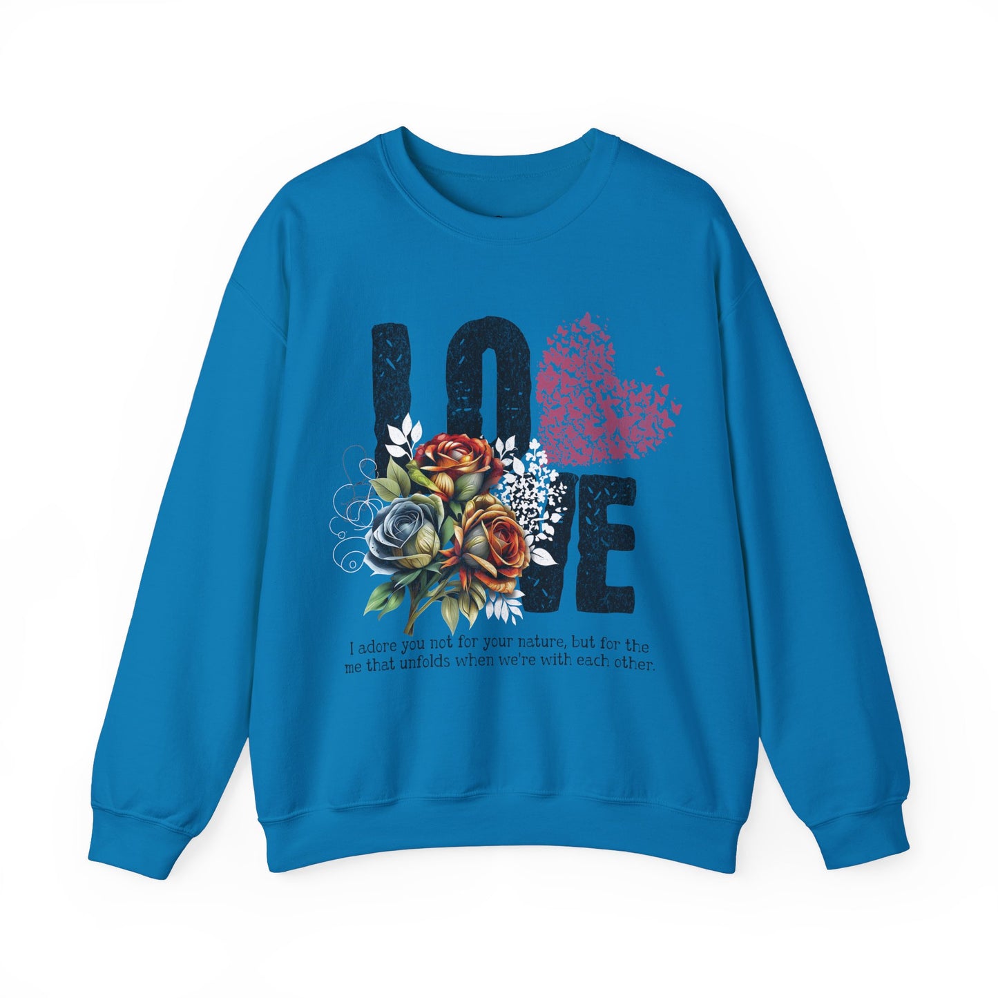 LOVE Always Unisex Heavy Blend™ Crewneck Sweatshirt.