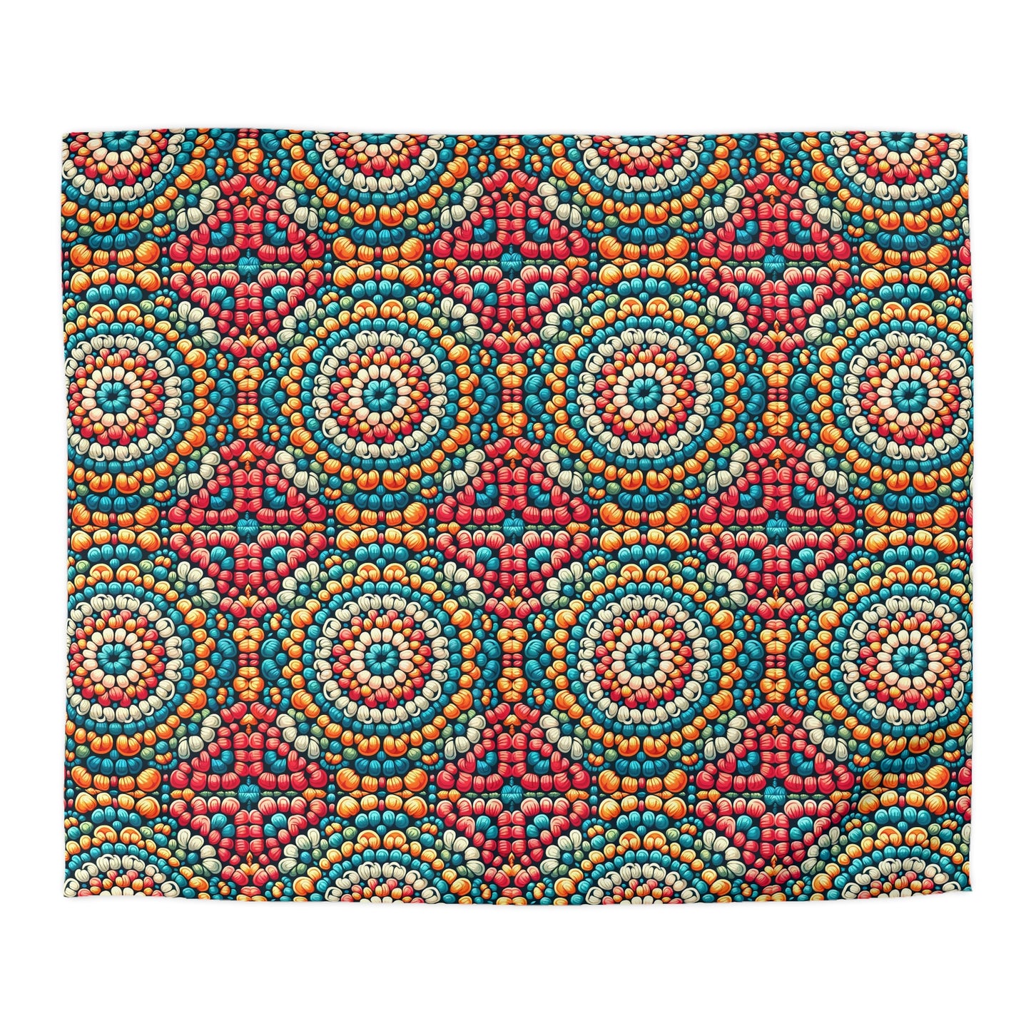 "Kaleidoscope Comfort Duvet Cover''