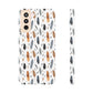 Whispering Feathers Slim Phone Cases for iPhone and Samsung