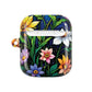Flower Garden Stained Glass AirPod Case — Colorful Garden Protective Cover- Airpods Pro Gen 1 and 2, Gen 1 to 4.