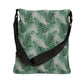 Grey Tropical Bliss Adjustable Tote Bag (AOP)