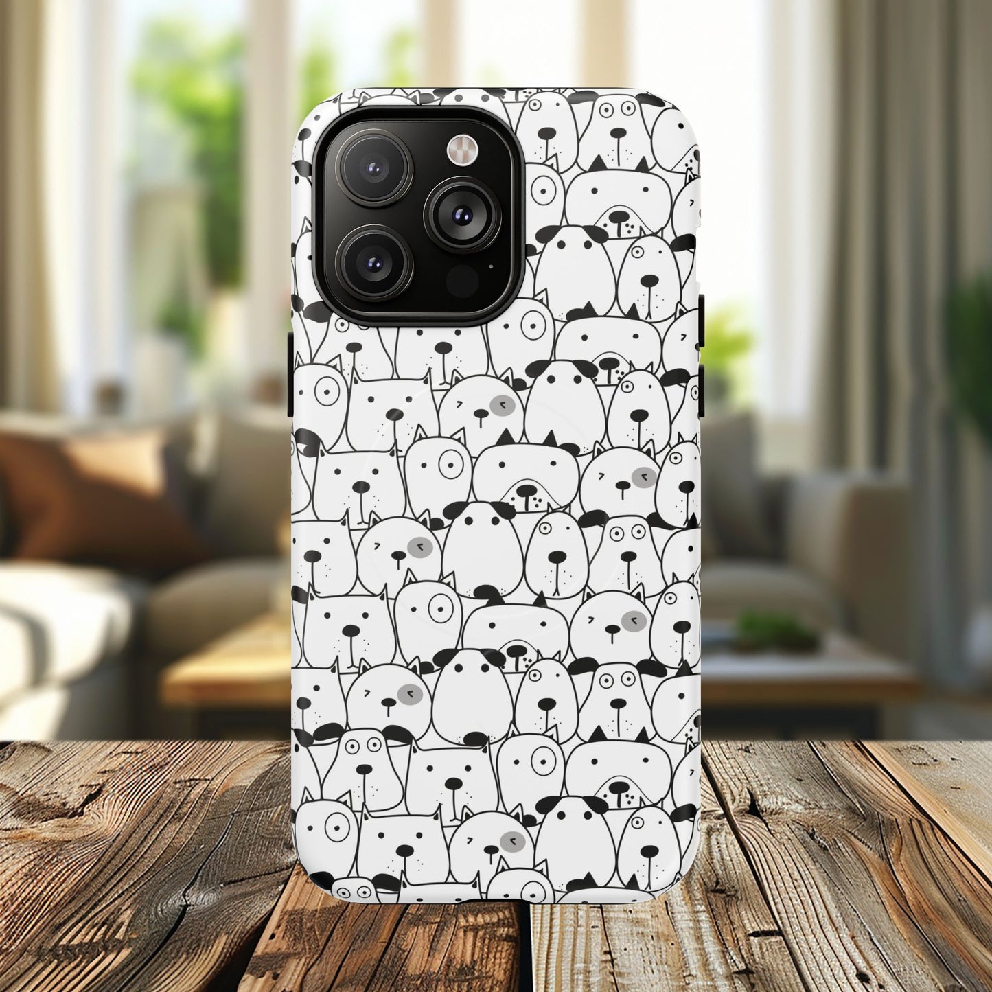 Cute Animal Pattern Phone Case, Tough Magnetic Cases for Pet Lovers, Gifts for Birthday, Holiday, Cute Accessories, Phone Covers