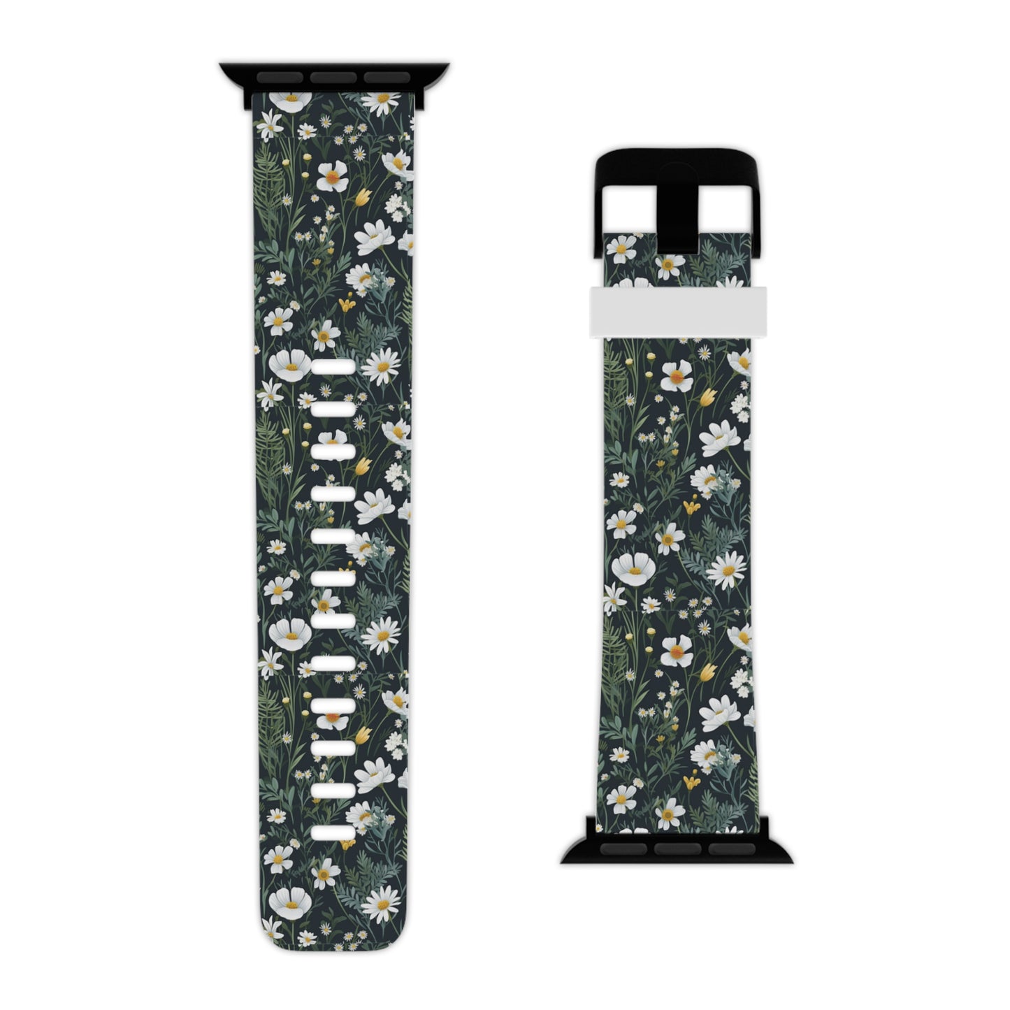 Daisy Delight Floral Apple Watch Band - Stylish & Comfortable for Any Occasion