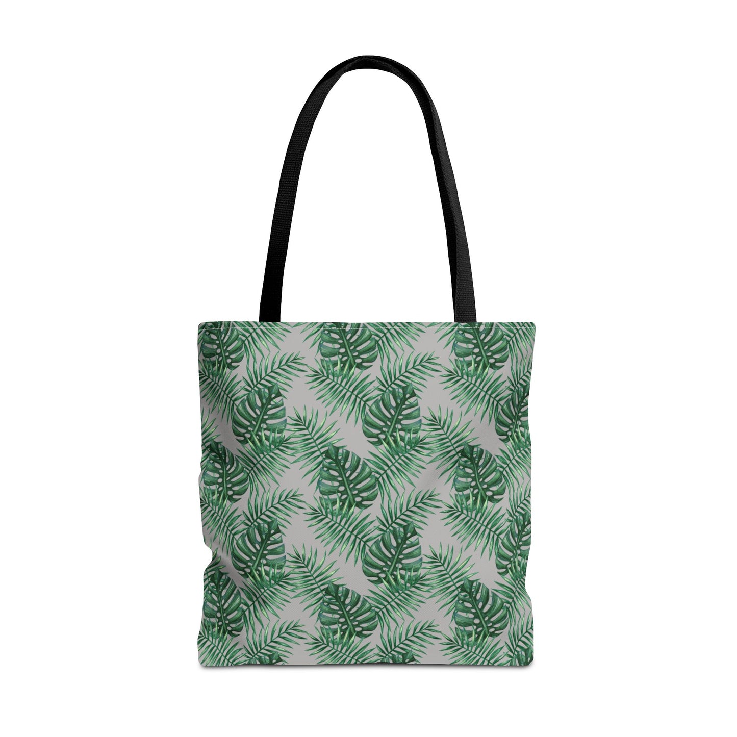 Grey Tropical Bliss Tote Bag