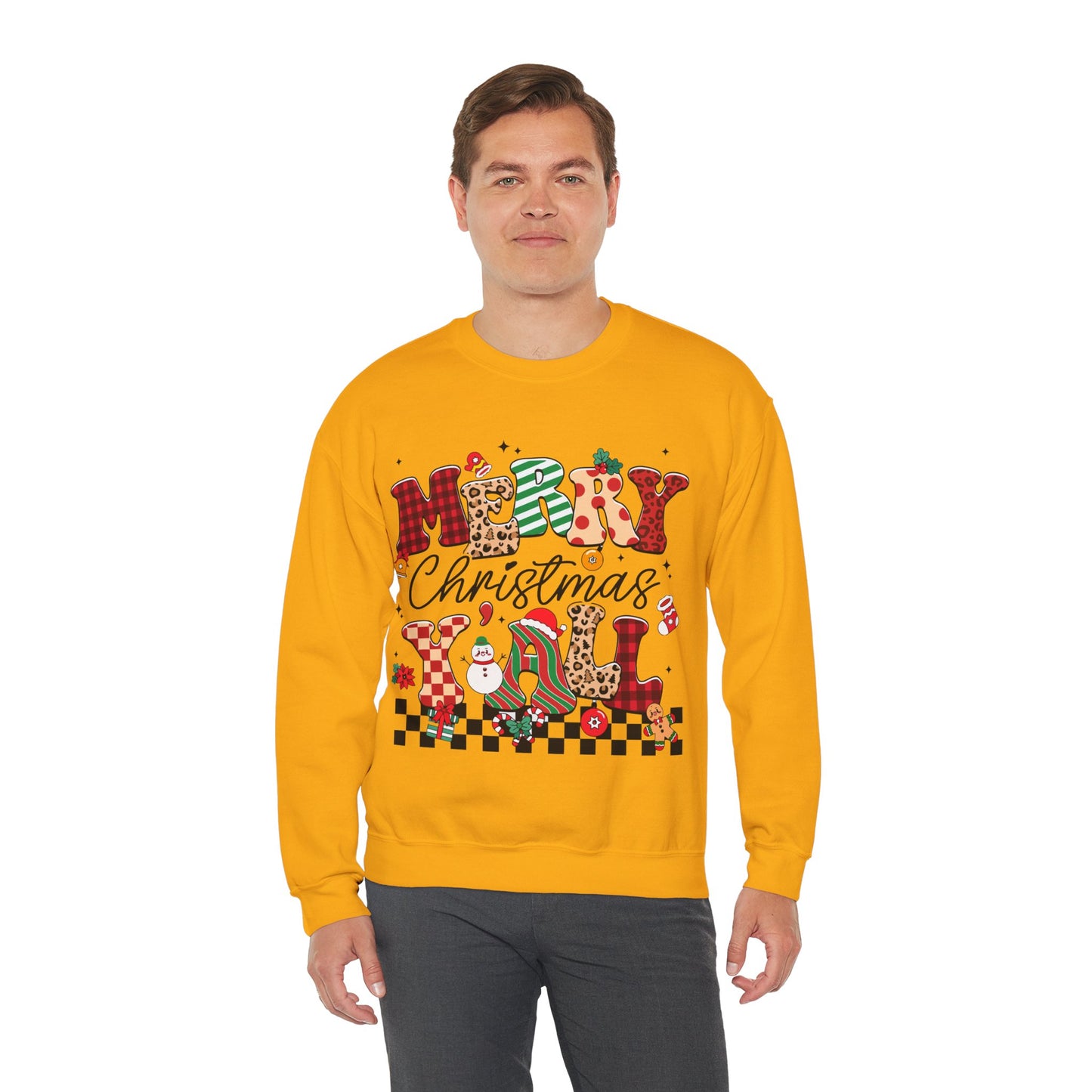 Merry Christmas  Unisex Heavy Blend™ Crewneck Sweatshirt
