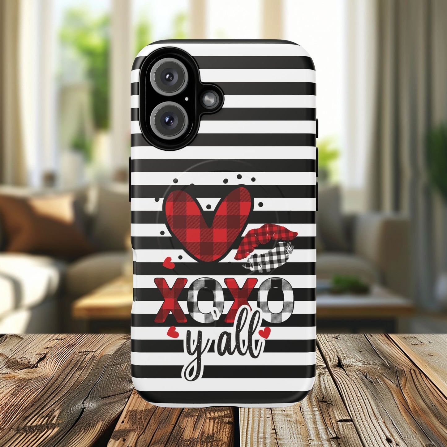 Stylish Tough Magnetic Phone Cases, Trendy Gifts for Her, Holiday Accessories, Floral Design, Cute Phone Protection
