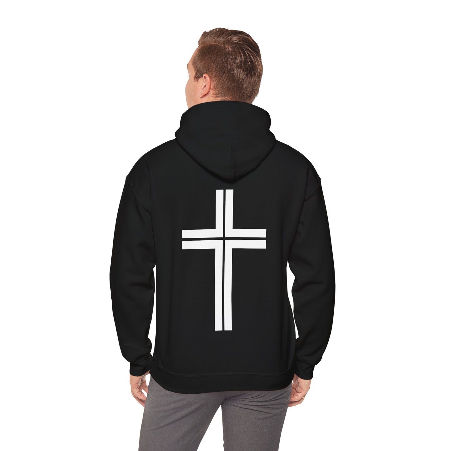 JESUS Unisex Heavy Blend™ Gildan Hooded Sweatshirt.