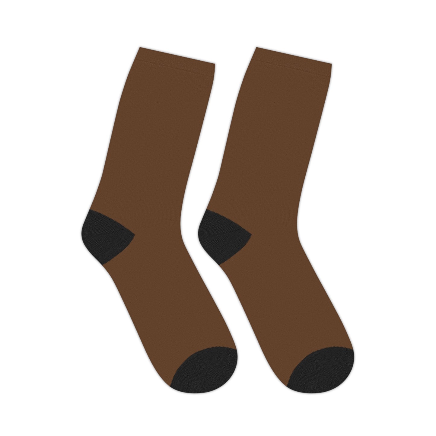 Black Cat and Heart Mid-Length Socks