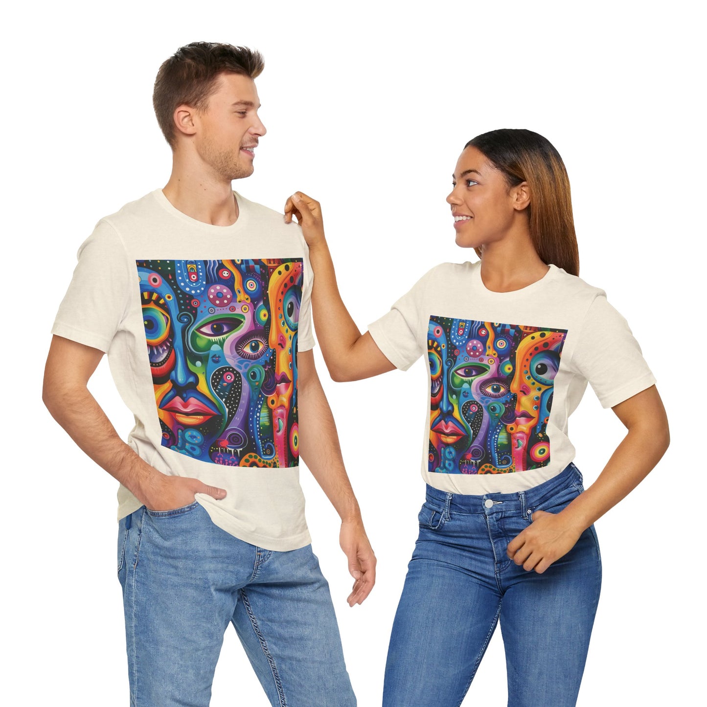 Psychedelic Visions Unisex Jersey Short Sleeve Tee