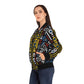 Geometric Harmony Women's Bomber Jacket