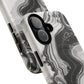 Black Marble Magnetic iPhone Case for Tough Protection, Stylish iPhone Mobile Accessory, Fashionable Gift, Unique Marble iPhone Design, Durable Smartphone Cover