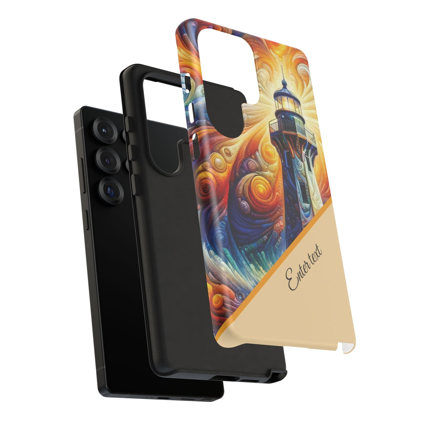 Personalized Cosmic Beacon Tough Samsung and Google Phone Cases